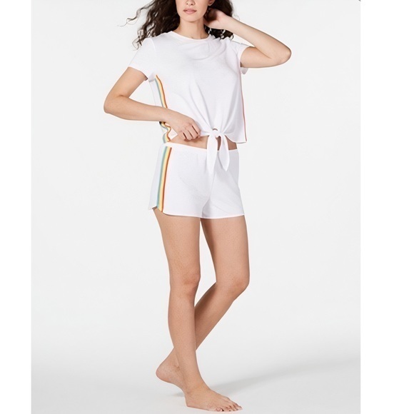 INC International Concepts Other - LAST ONE- Inc Super Soft Rainbow Shorts PJ Set